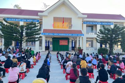Trường tiểu học Nguyễn Huệ tổ chức hội thi kể chuyện về Bác Hồ