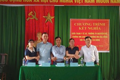 Lễ chào cờ đầu tuần và trao thưởng HS thi nghi thức Đội giỏi cấp xã năm 2026.